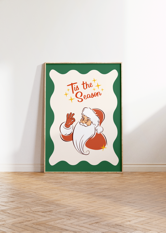 Tis The Season Christmas Print