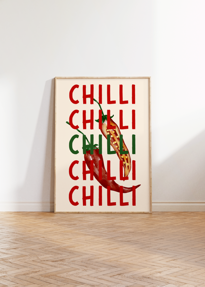 Chilli Repeat Print