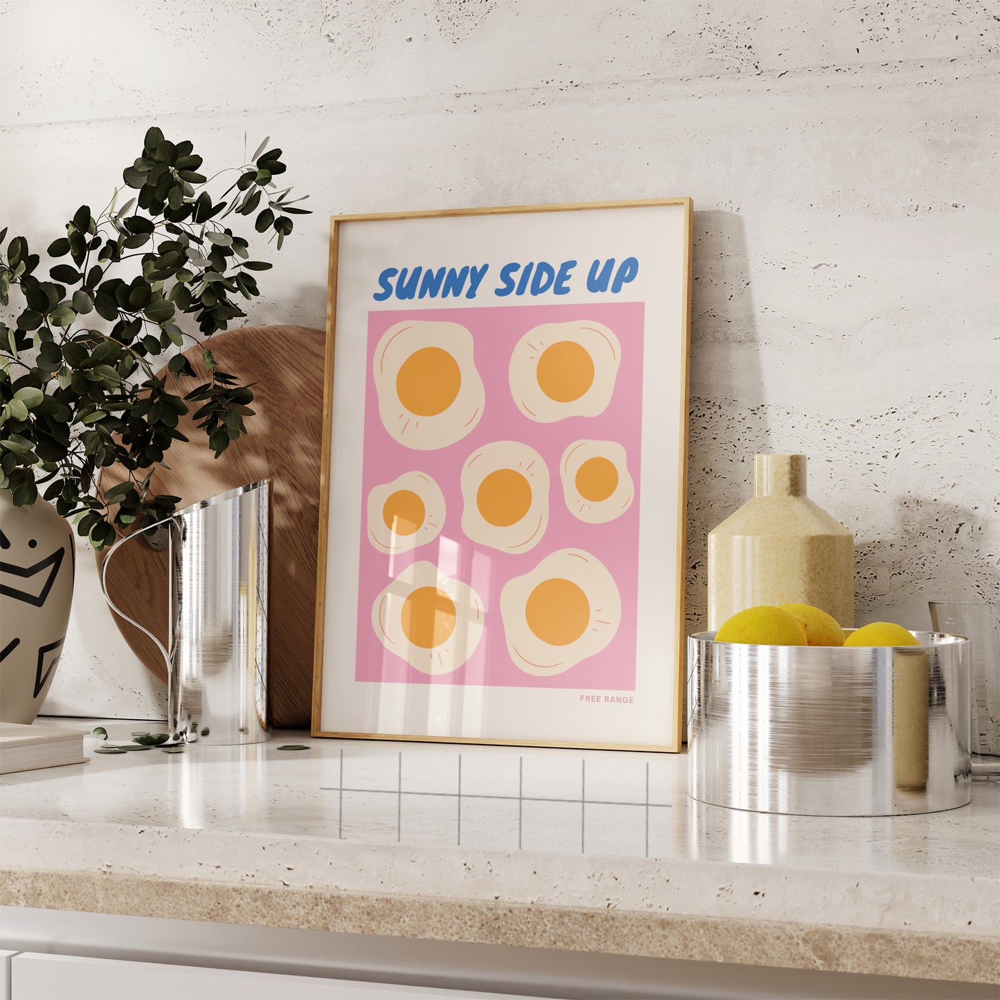 Sunny Side Up Print - BYHONEYSTUDIOS