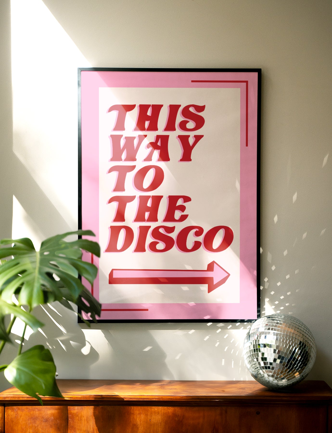 To The Disco Print - BYHONEYSTUDIOS