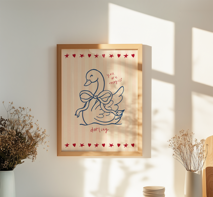 You Are Magic Darling Print - BYHONEYSTUDIOS