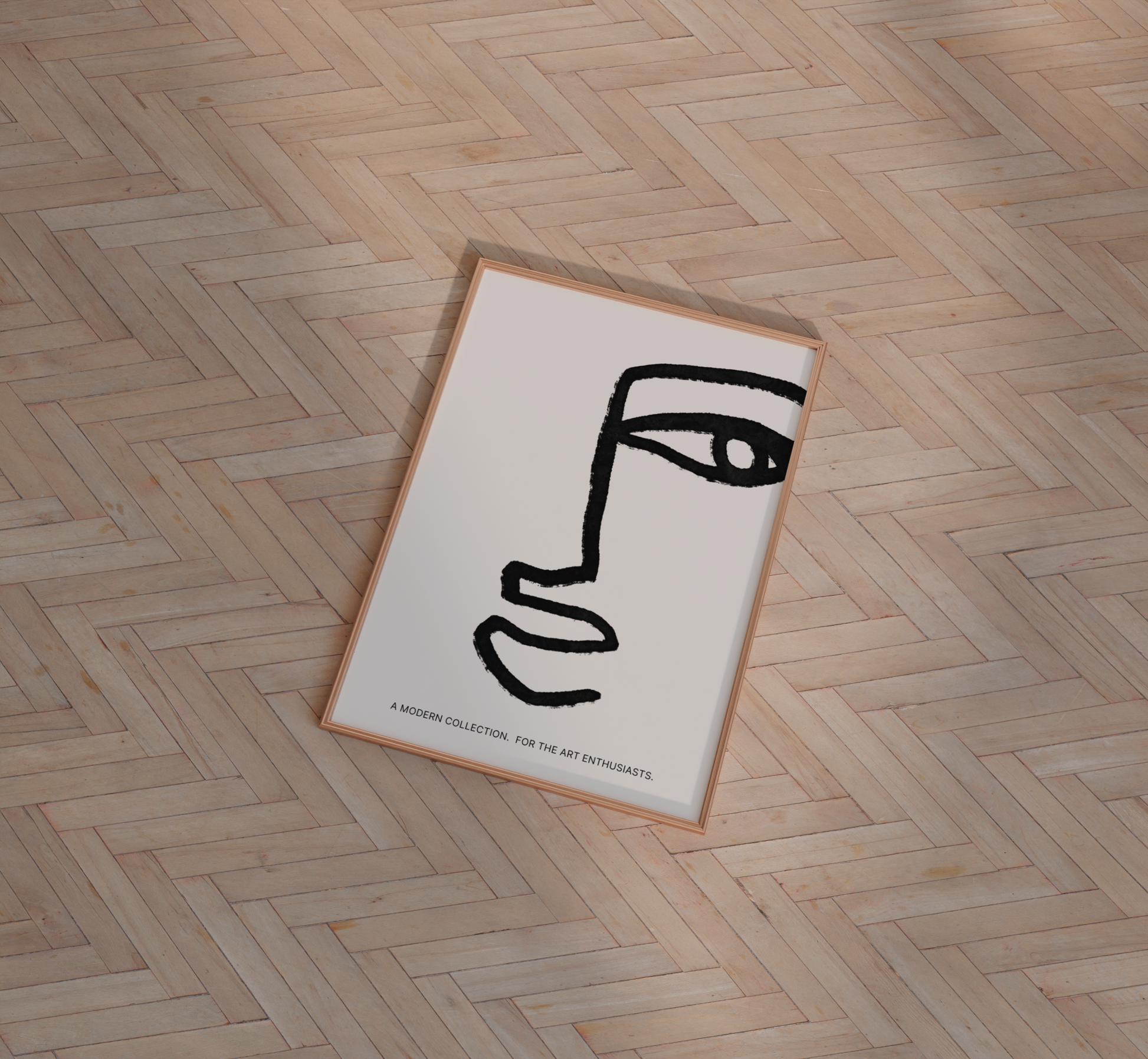 Modern Art Enthusiasts Print - BYHONEYSTUDIOS