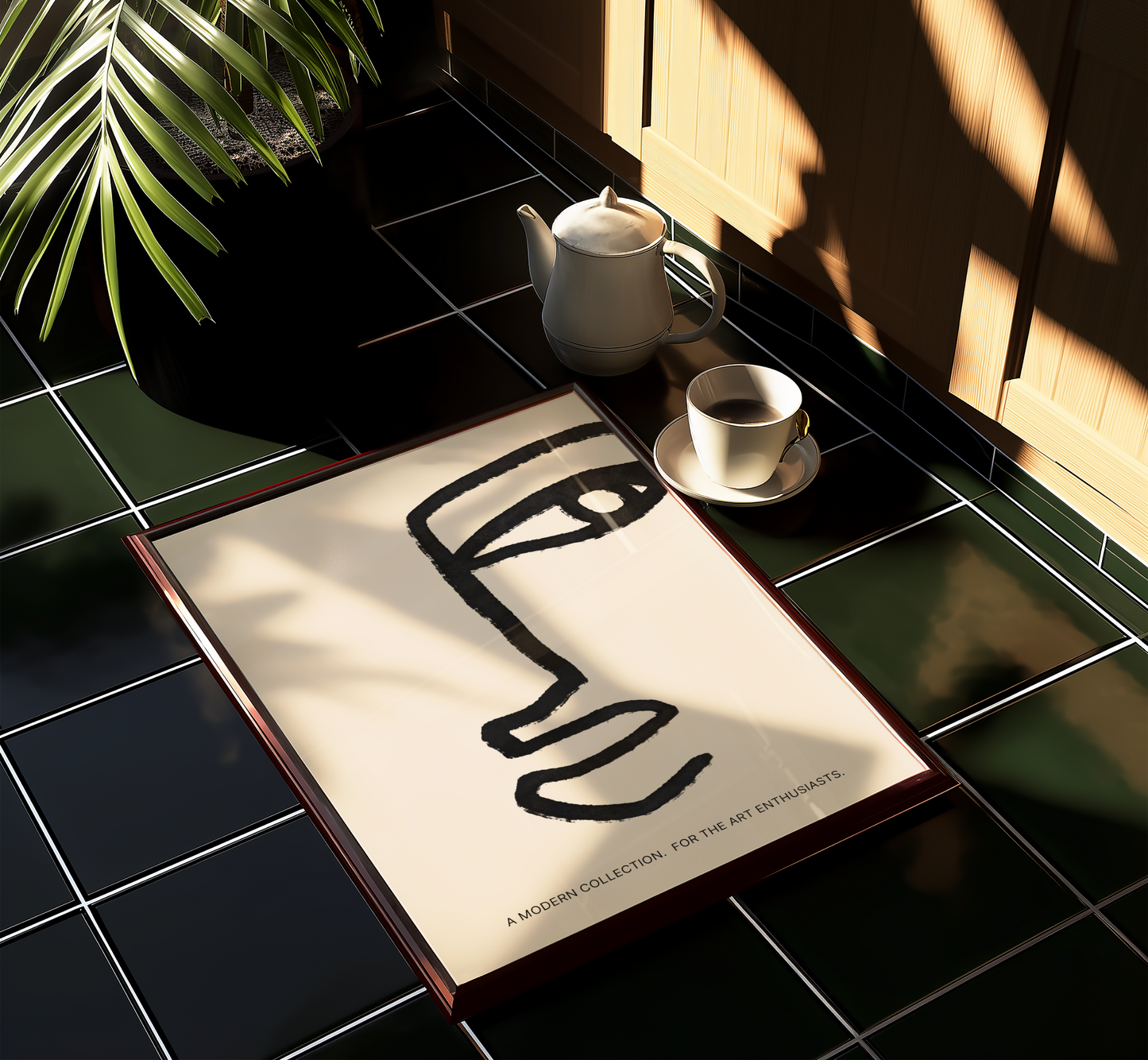 Modern Art Enthusiasts Print - BYHONEYSTUDIOS