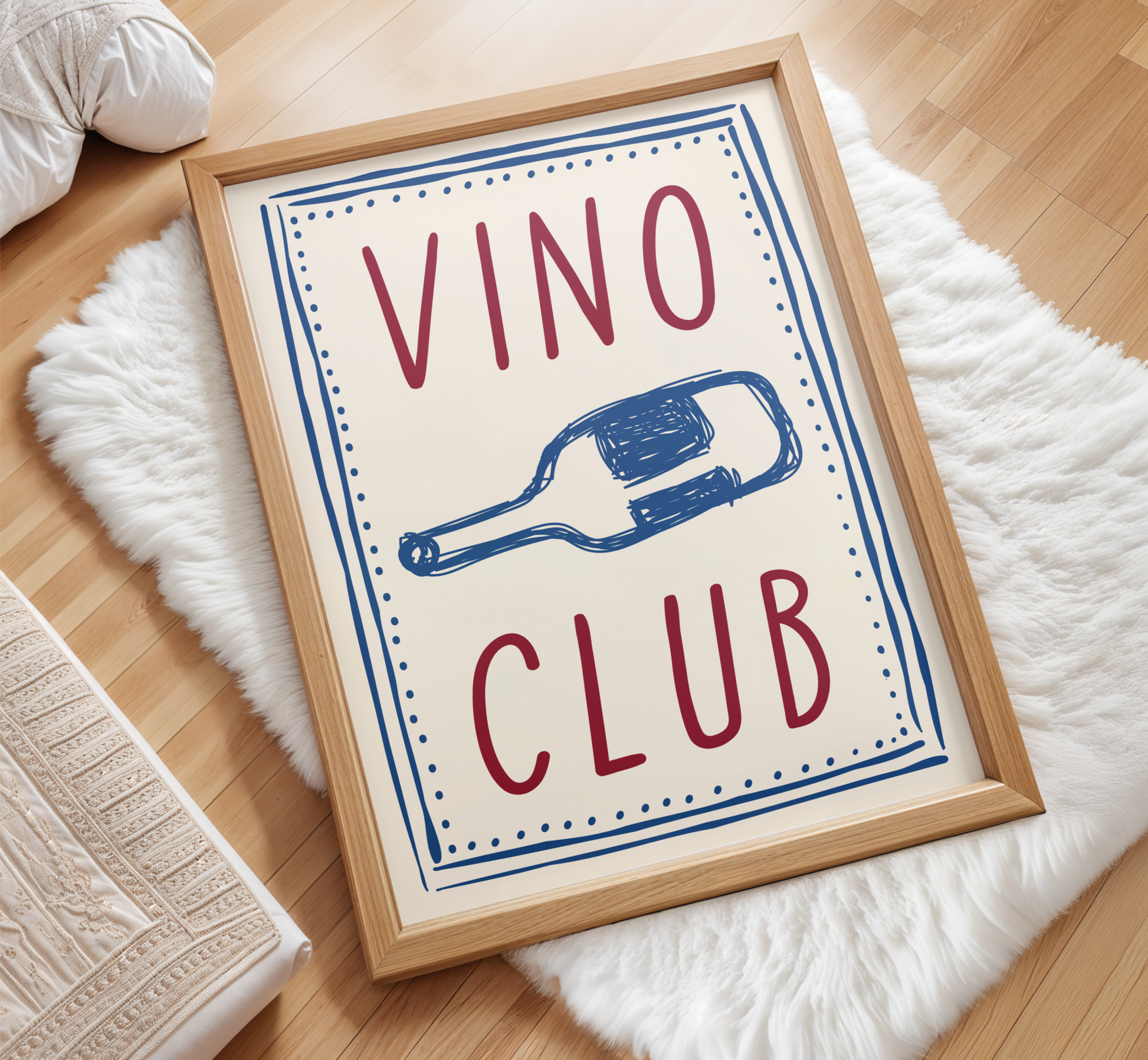 Vino Club Print - BYHONEYSTUDIOS