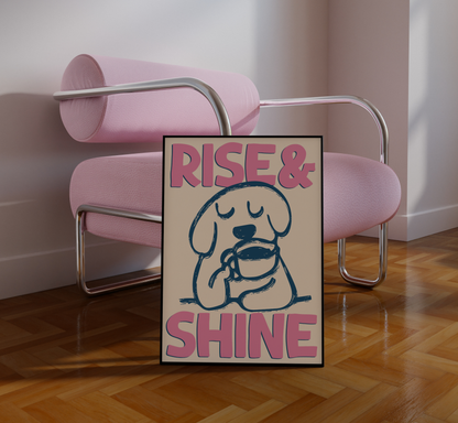 Rise & Shine Print - BYHONEYSTUDIOS