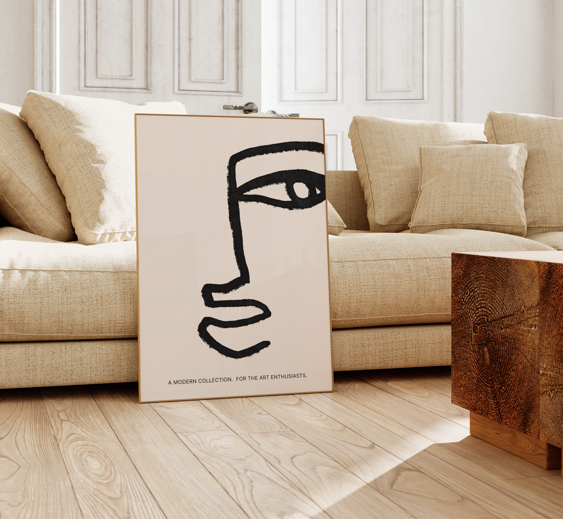 Modern Art Enthusiasts Print - BYHONEYSTUDIOS