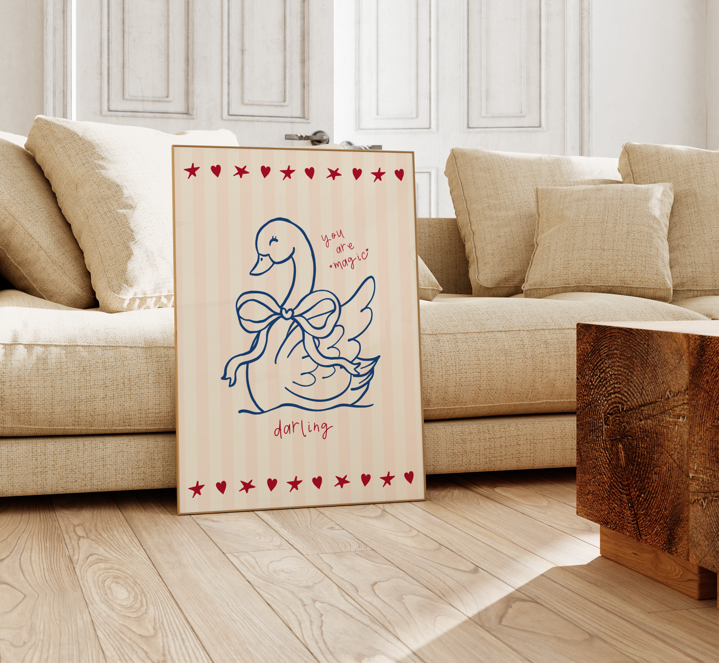 You Are Magic Darling Print - BYHONEYSTUDIOS