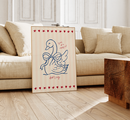 You Are Magic Darling Print - BYHONEYSTUDIOS