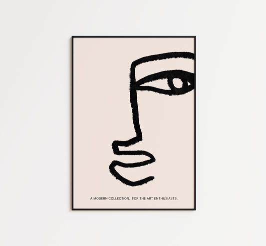 Modern Art Enthusiasts Print - BYHONEYSTUDIOS