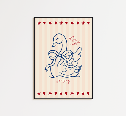 You Are Magic Darling Print - BYHONEYSTUDIOS