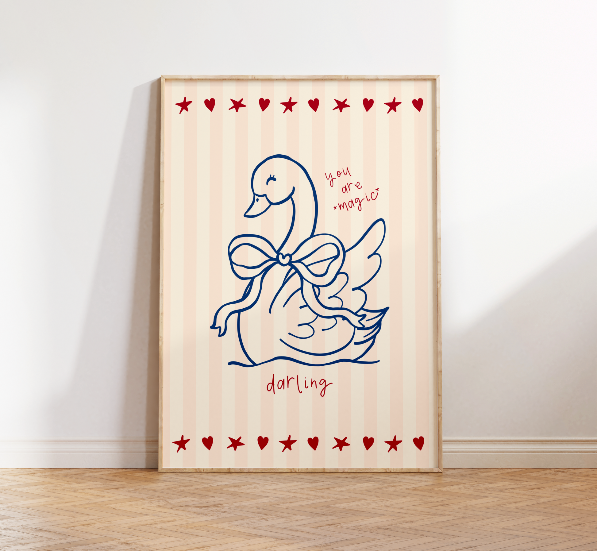 You Are Magic Darling Print - BYHONEYSTUDIOS