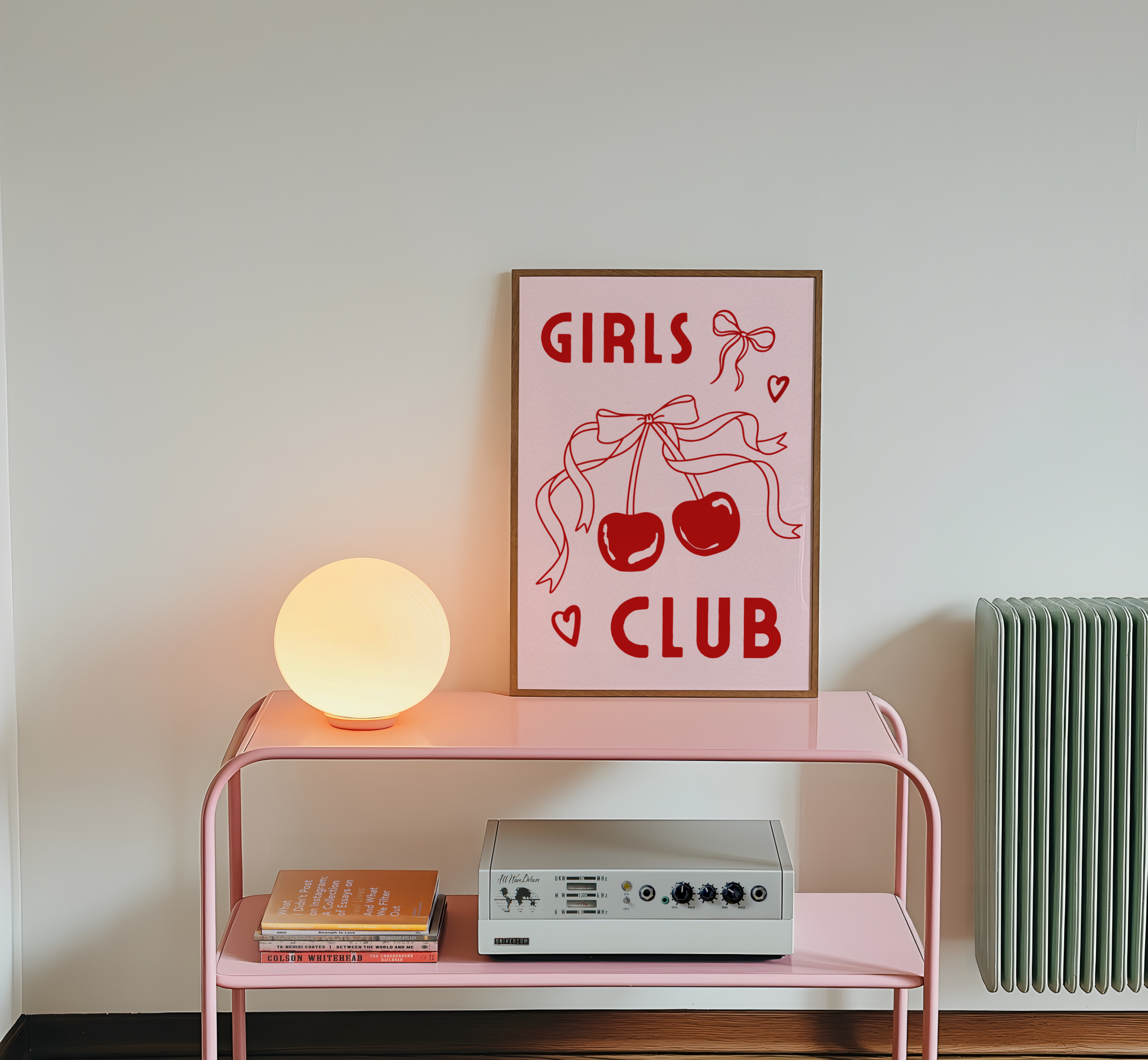 Girls Club Bow Print - BYHONEYSTUDIOS