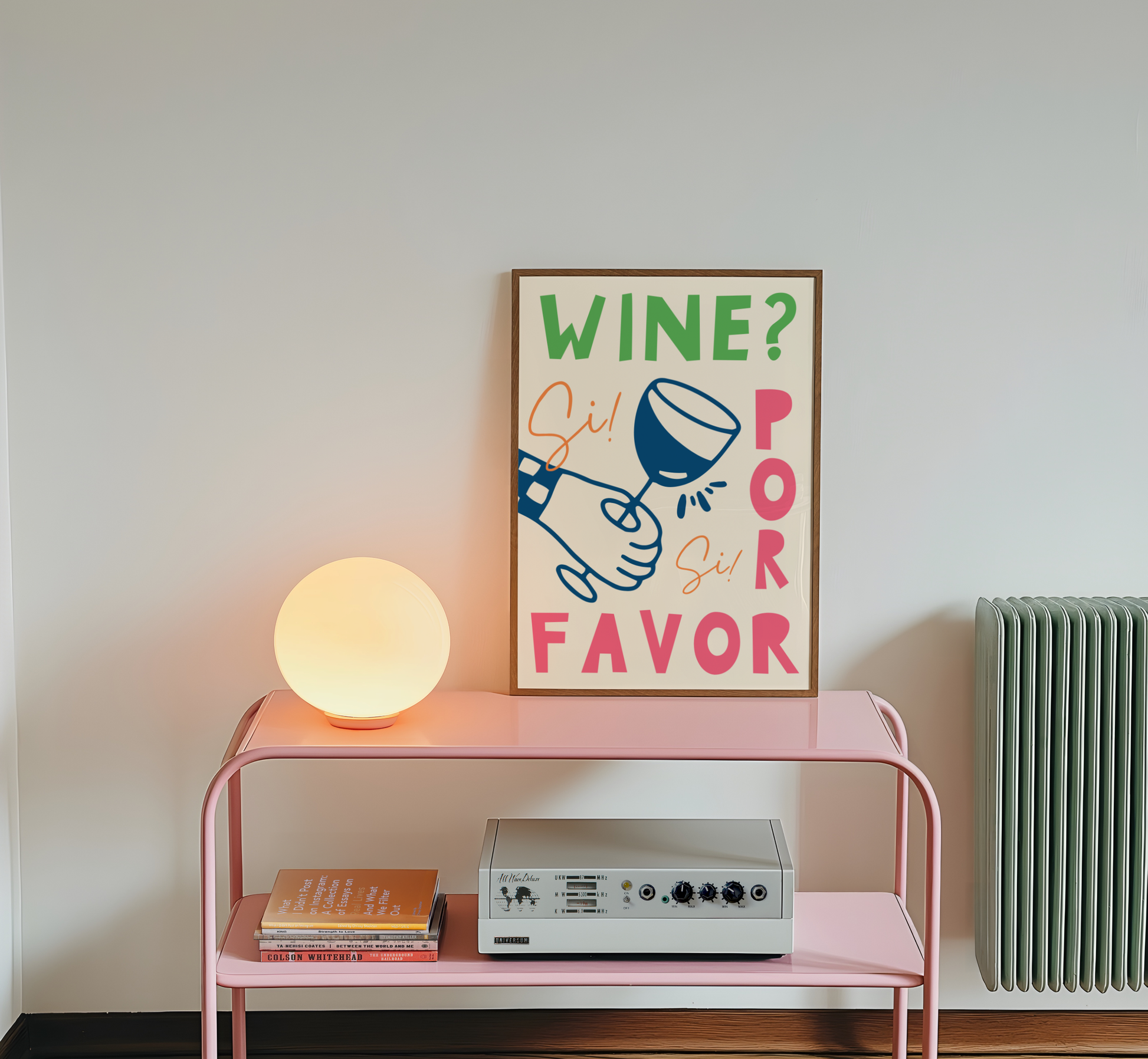 Wine Por Favor Print - BYHONEYSTUDIOS