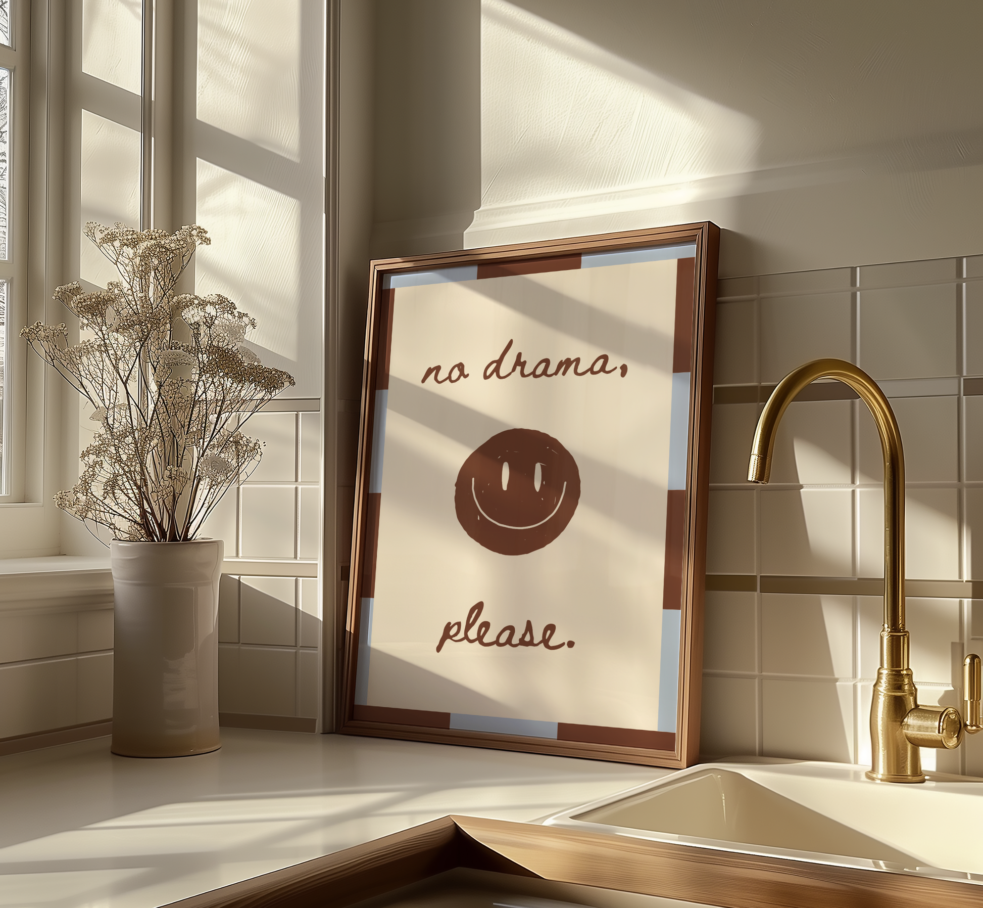 No Drama Please Print - BYHONEYSTUDIOS