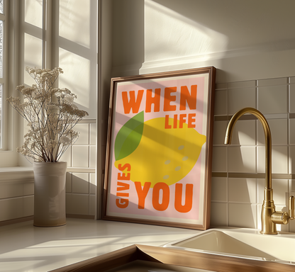 When Life Gives You Print - BYHONEYSTUDIOS