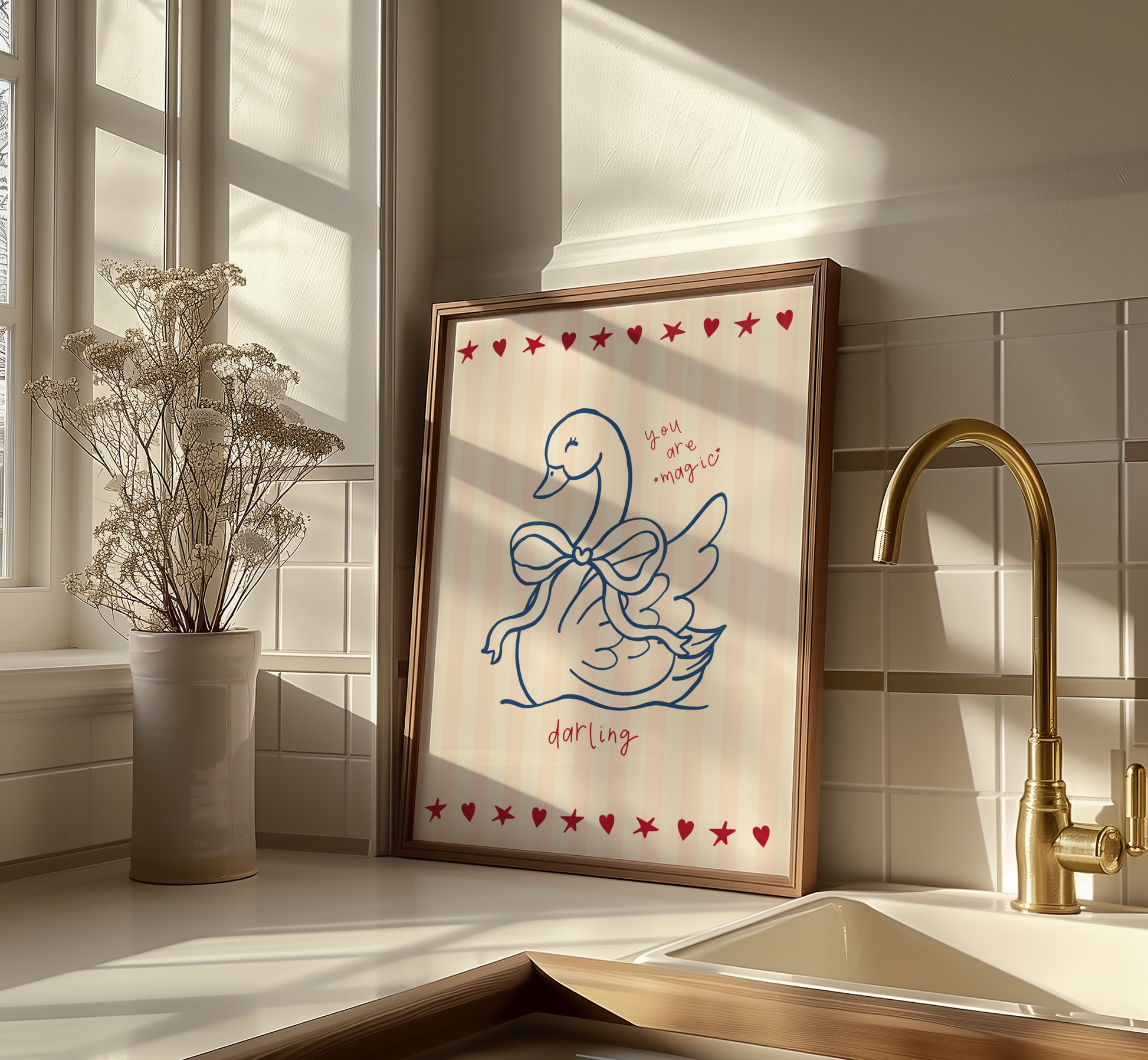 You Are Magic Darling Print - BYHONEYSTUDIOS