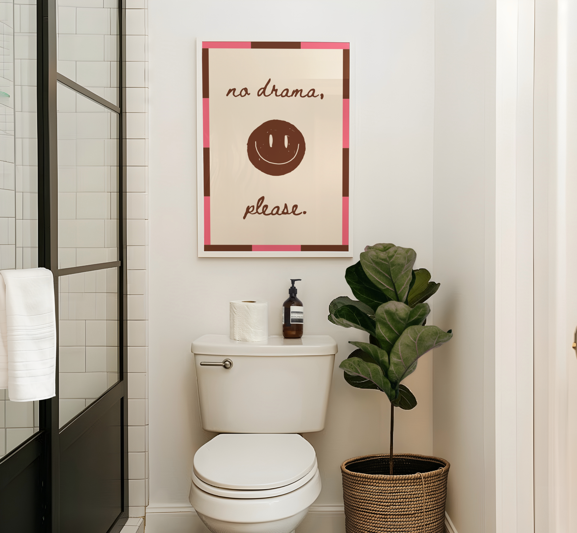 No Drama Please Print - BYHONEYSTUDIOS
