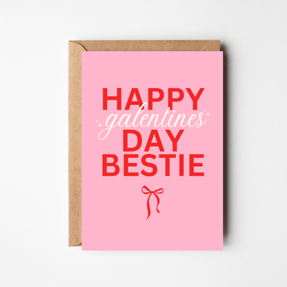 A6 Happy Galentines Day Card