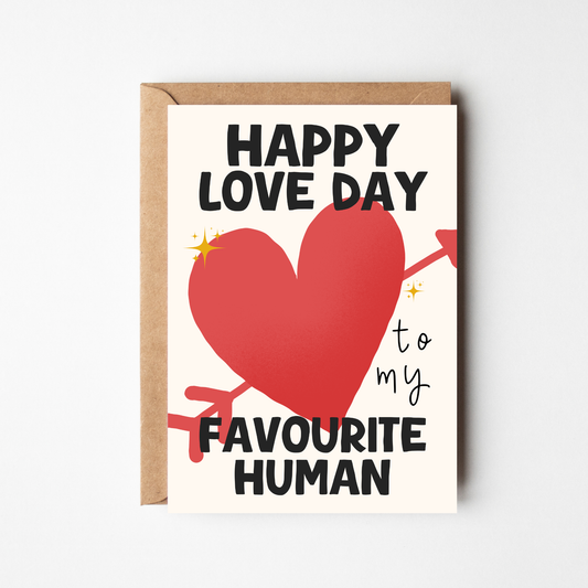 A6 Happy Valentines Day Card - BYHONEYSTUDIOS