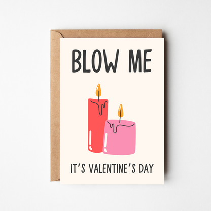 A6 Happy Valentines Day Card