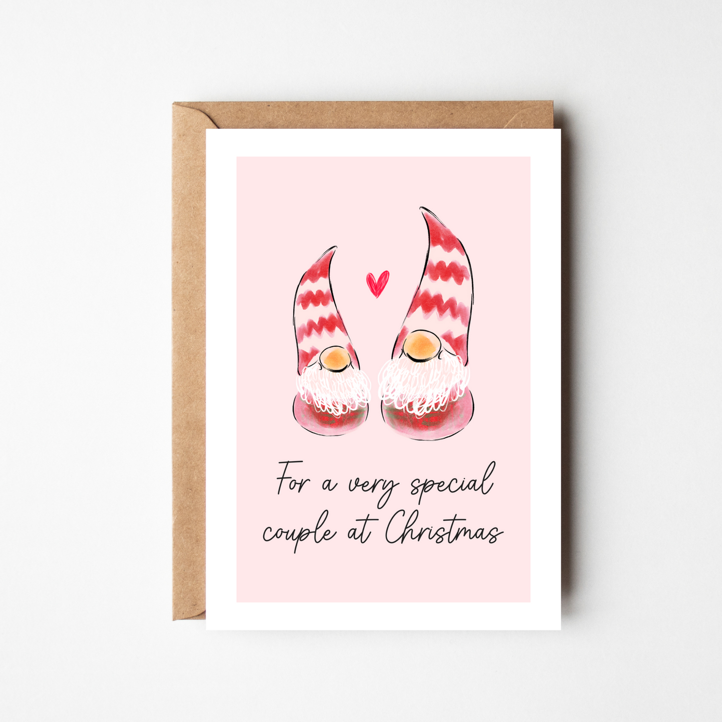 A6 Special Couple Christmas Card - BYHONEYSTUDIOS