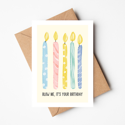 A6 It's Your Birthday Card - BYHONEYSTUDIOS