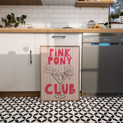 Pink Pony Club Print