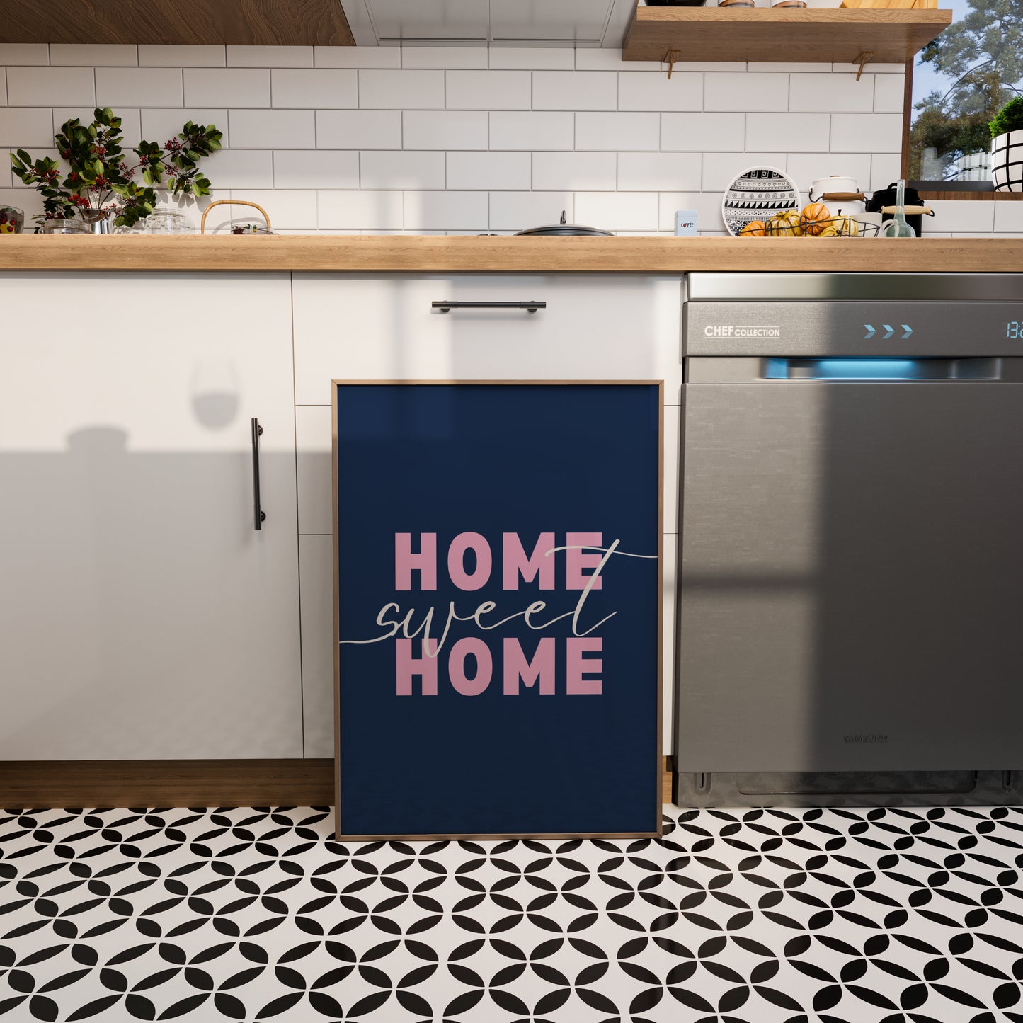 Home Sweet Home Print - BYHONEYSTUDIOS