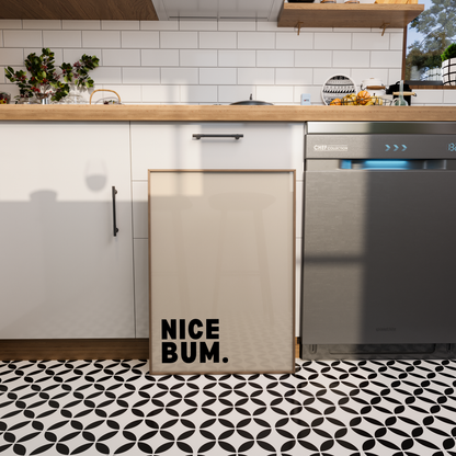 Nice Bum Print - BYHONEYSTUDIOS