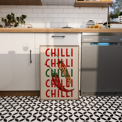 Chilli Repeat Print