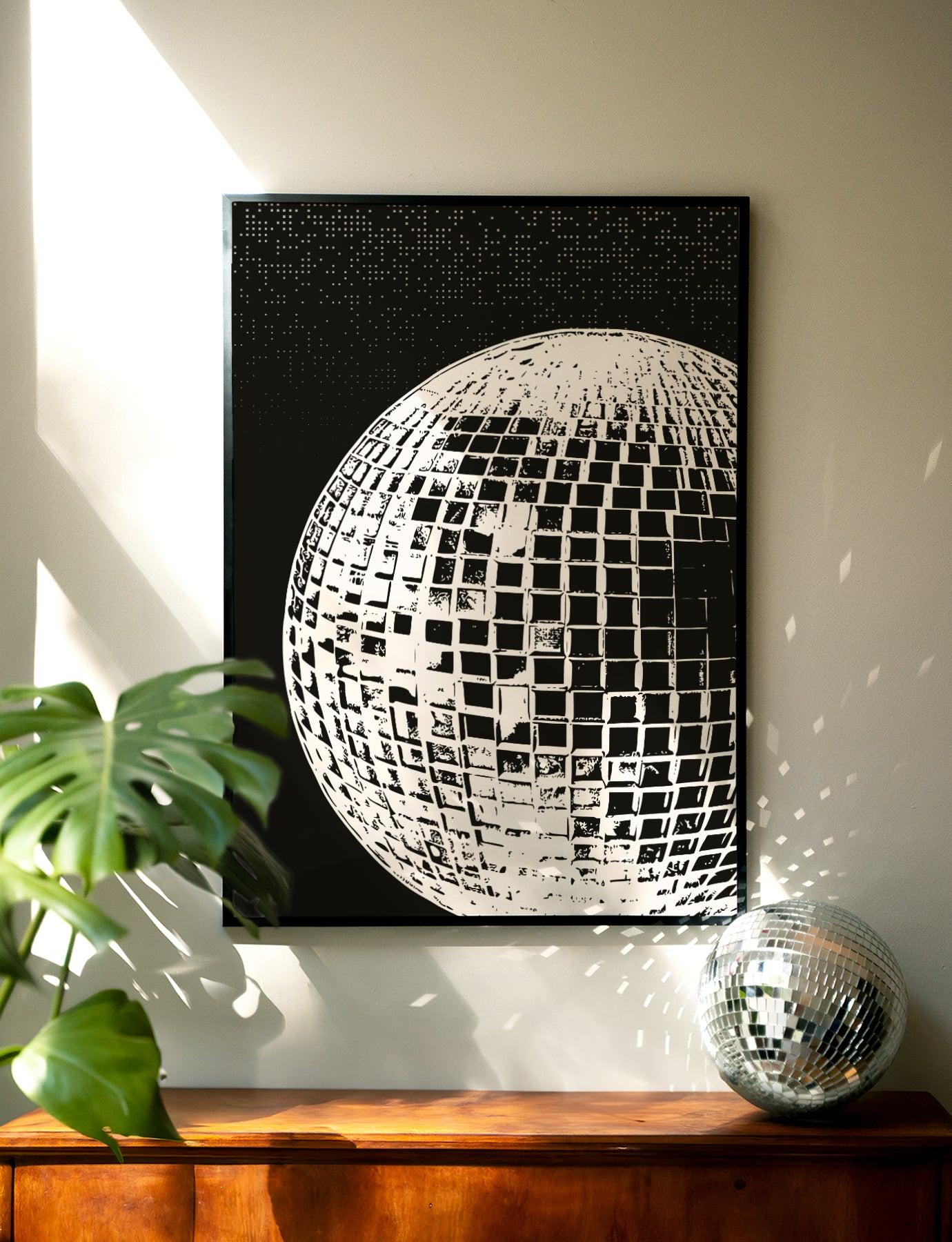 Disco Ball Print - BYHONEYSTUDIOS