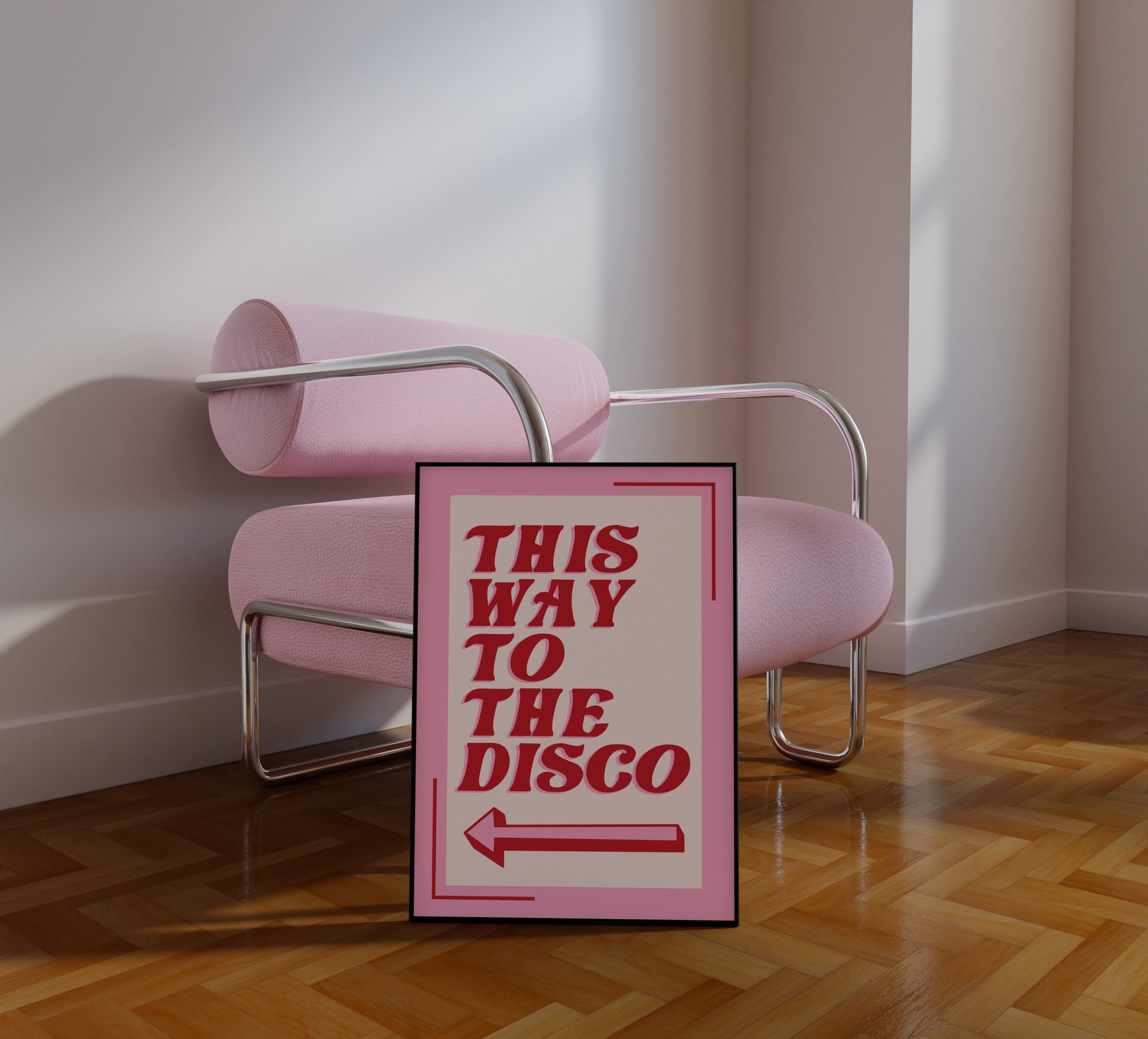 To The Disco Print - BYHONEYSTUDIOS