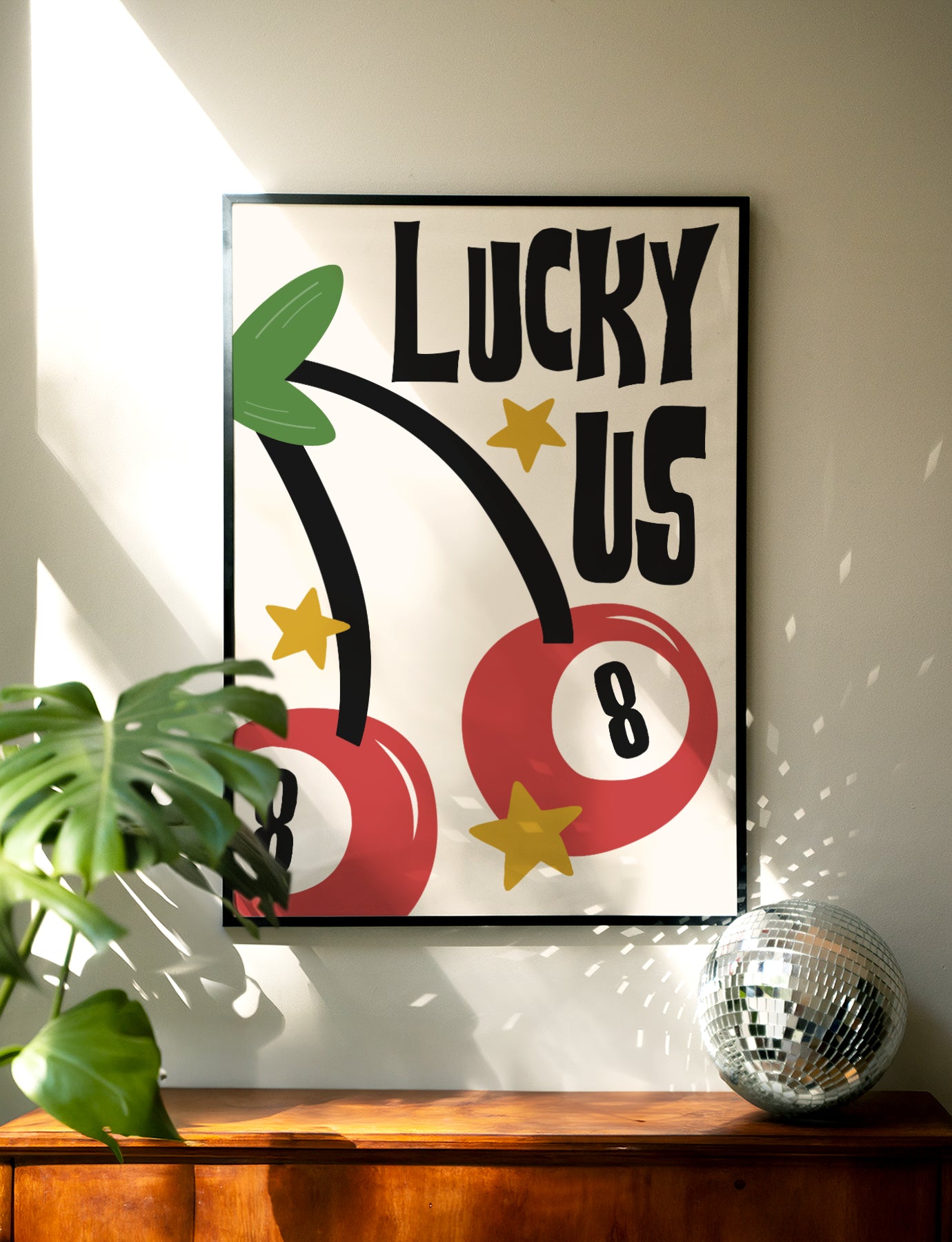 Lucky Us Print - BYHONEYSTUDIOS