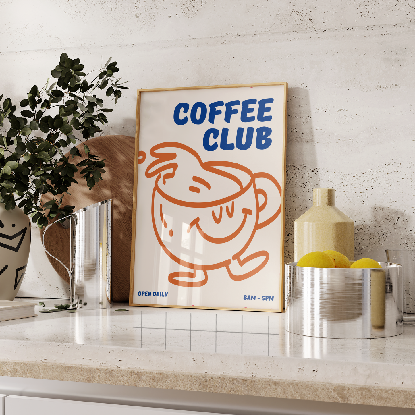 Coffee Club Print