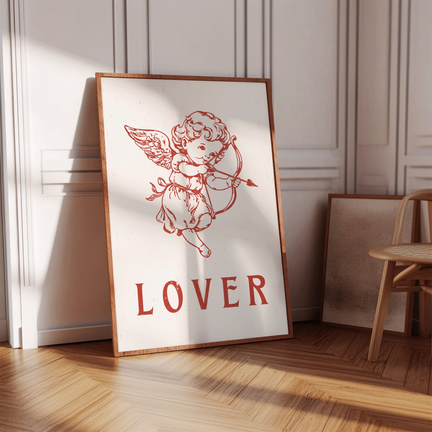 Lover Cherub Print - BYHONEYSTUDIOS