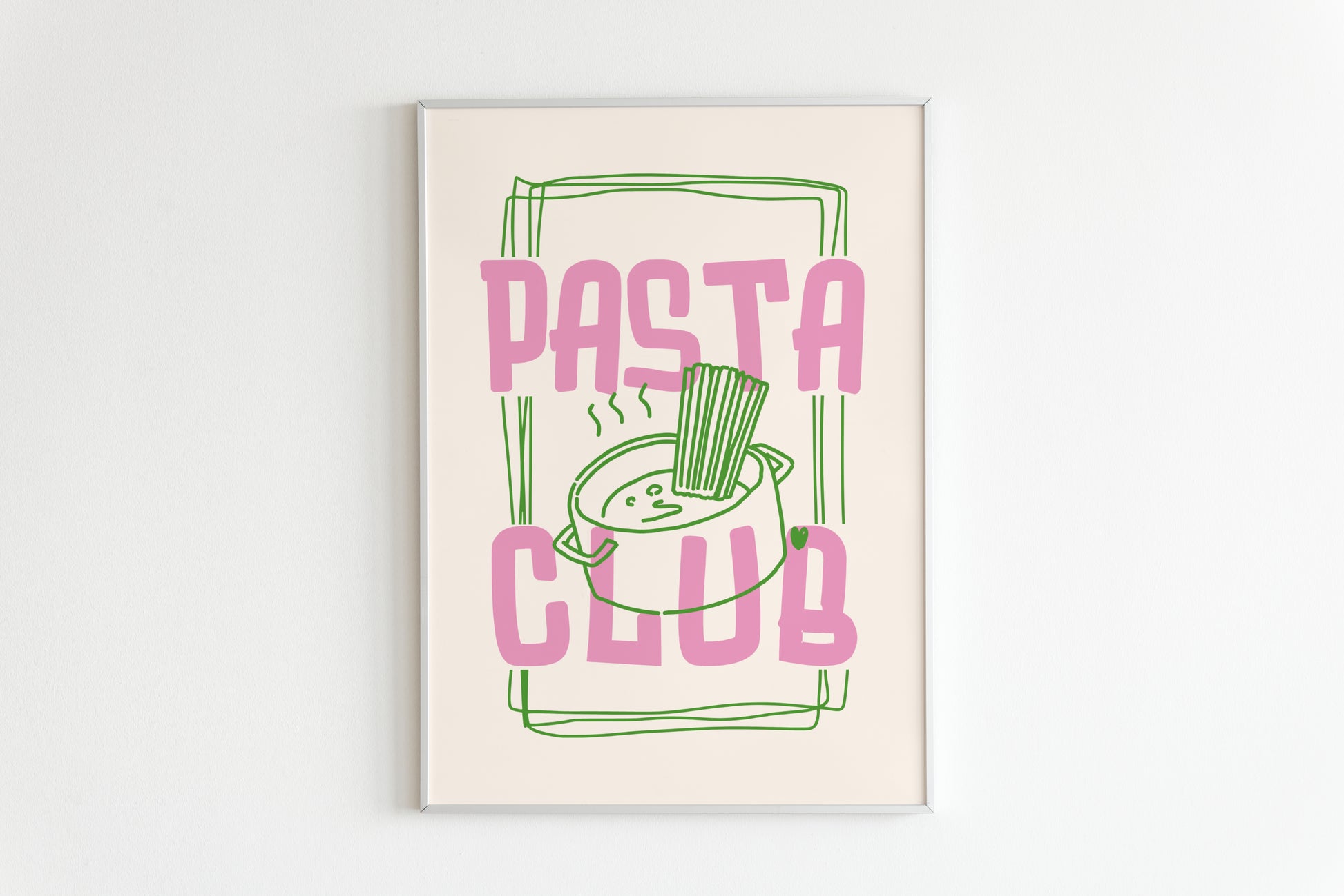 Pasta Club Print - BYHONEYSTUDIOS