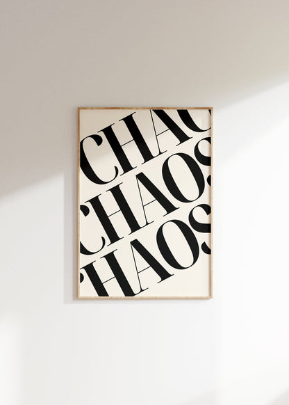 Chaos Print - BYHONEYSTUDIOS