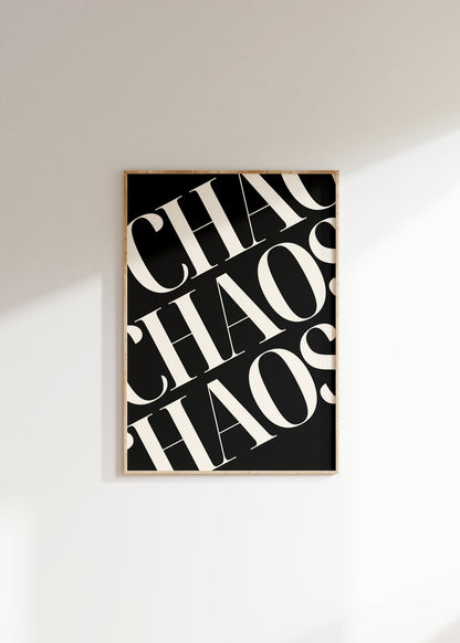 Chaos Print - BYHONEYSTUDIOS