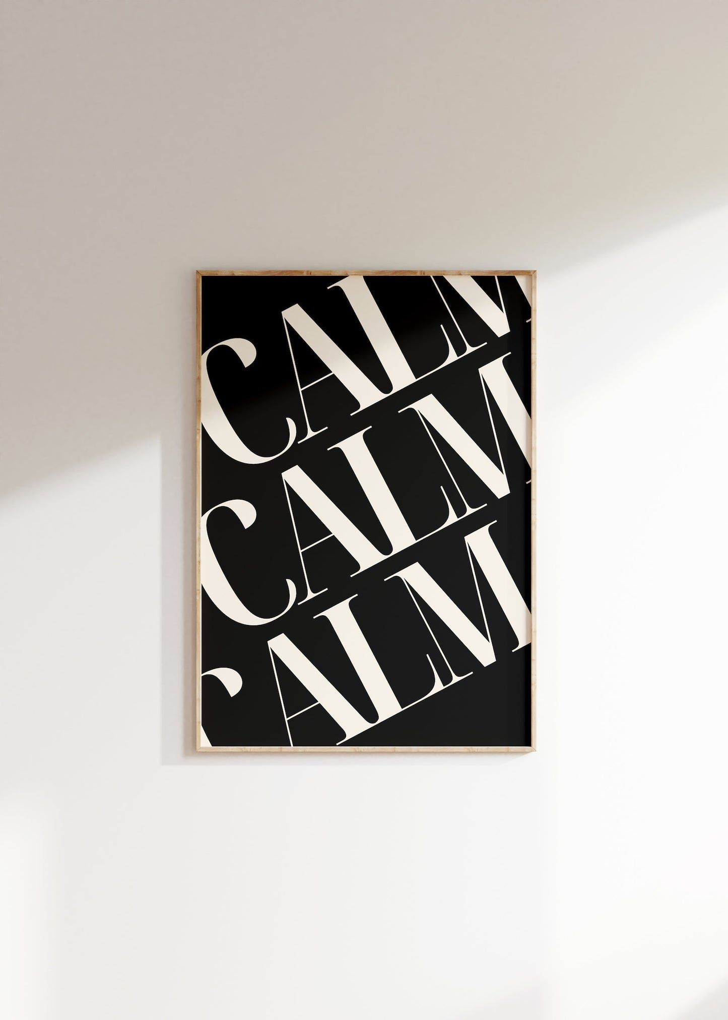 Calm Print - BYHONEYSTUDIOS