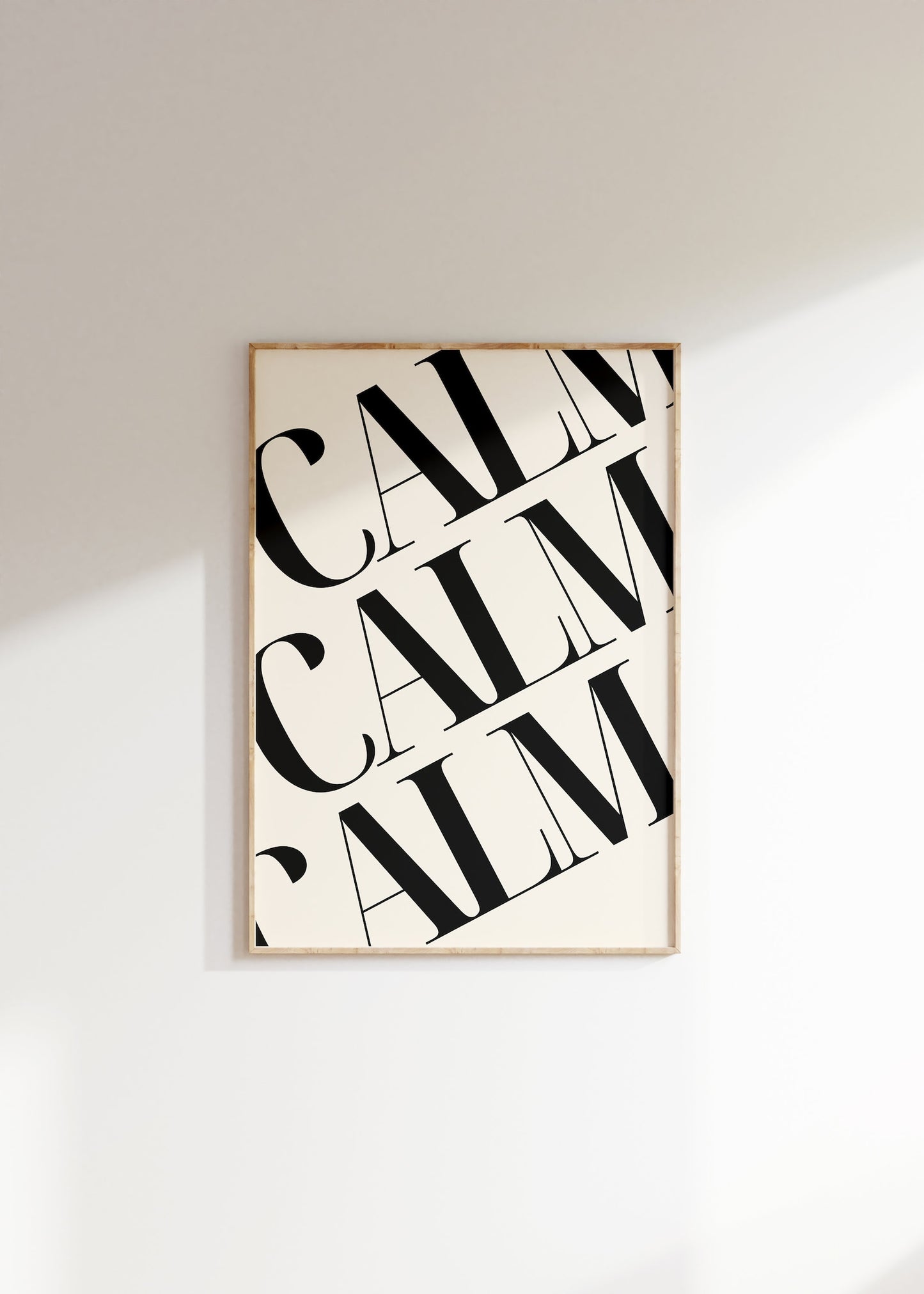 Calm Print - BYHONEYSTUDIOS