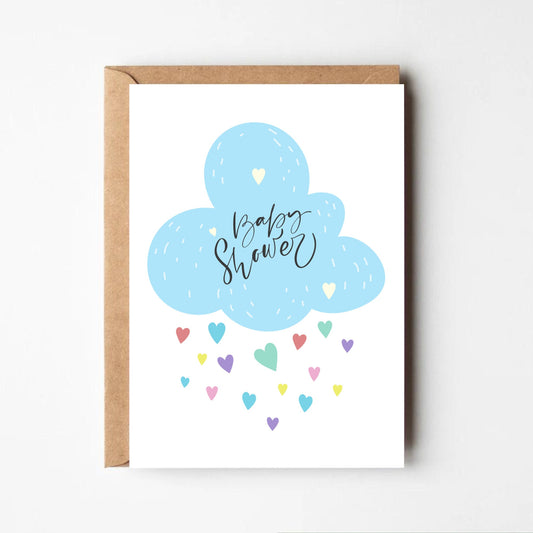 A6 Baby Shower Card - BYHONEYSTUDIOS