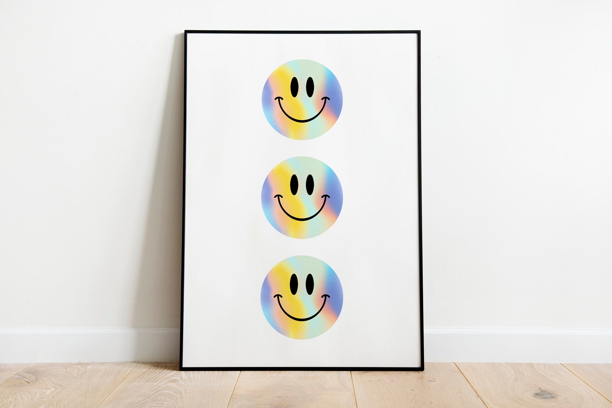 Smiley Face Repeat Print - BYHONEYSTUDIOS