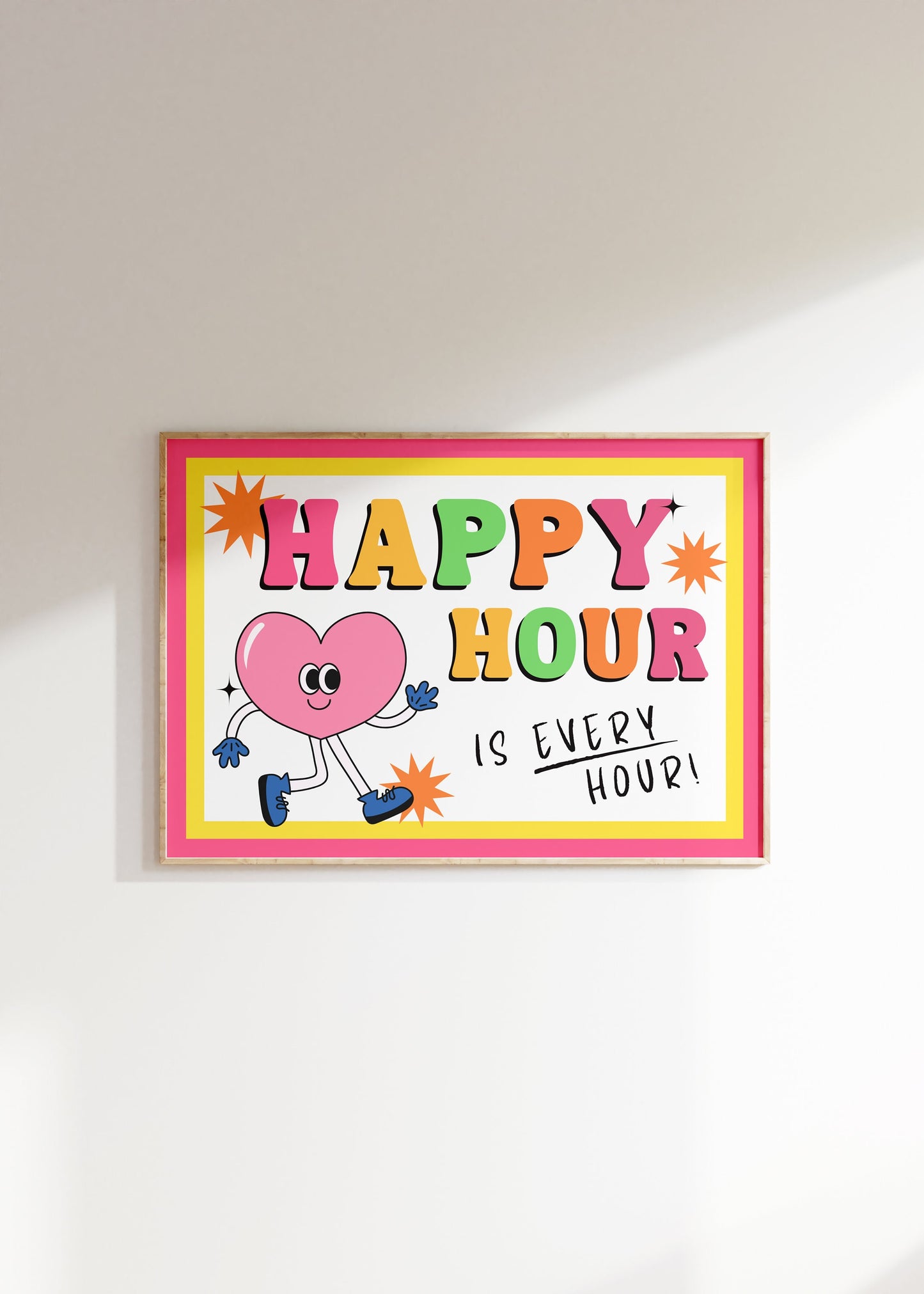 Happy Hour Print - BYHONEYSTUDIOS