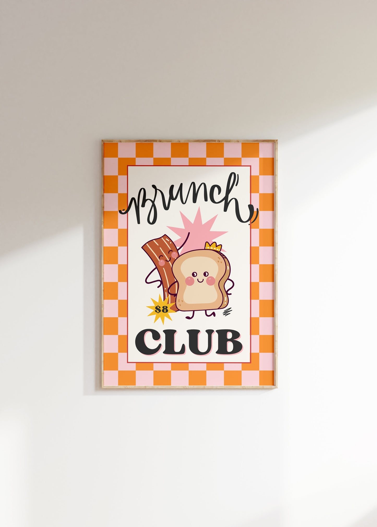 Brunch Club Print - BYHONEYSTUDIOS