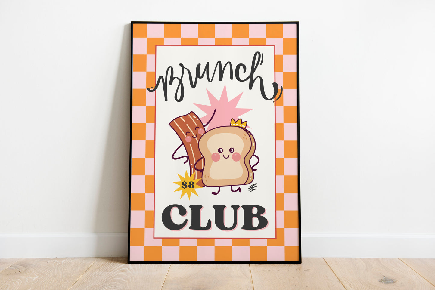 Brunch Club Print - BYHONEYSTUDIOS