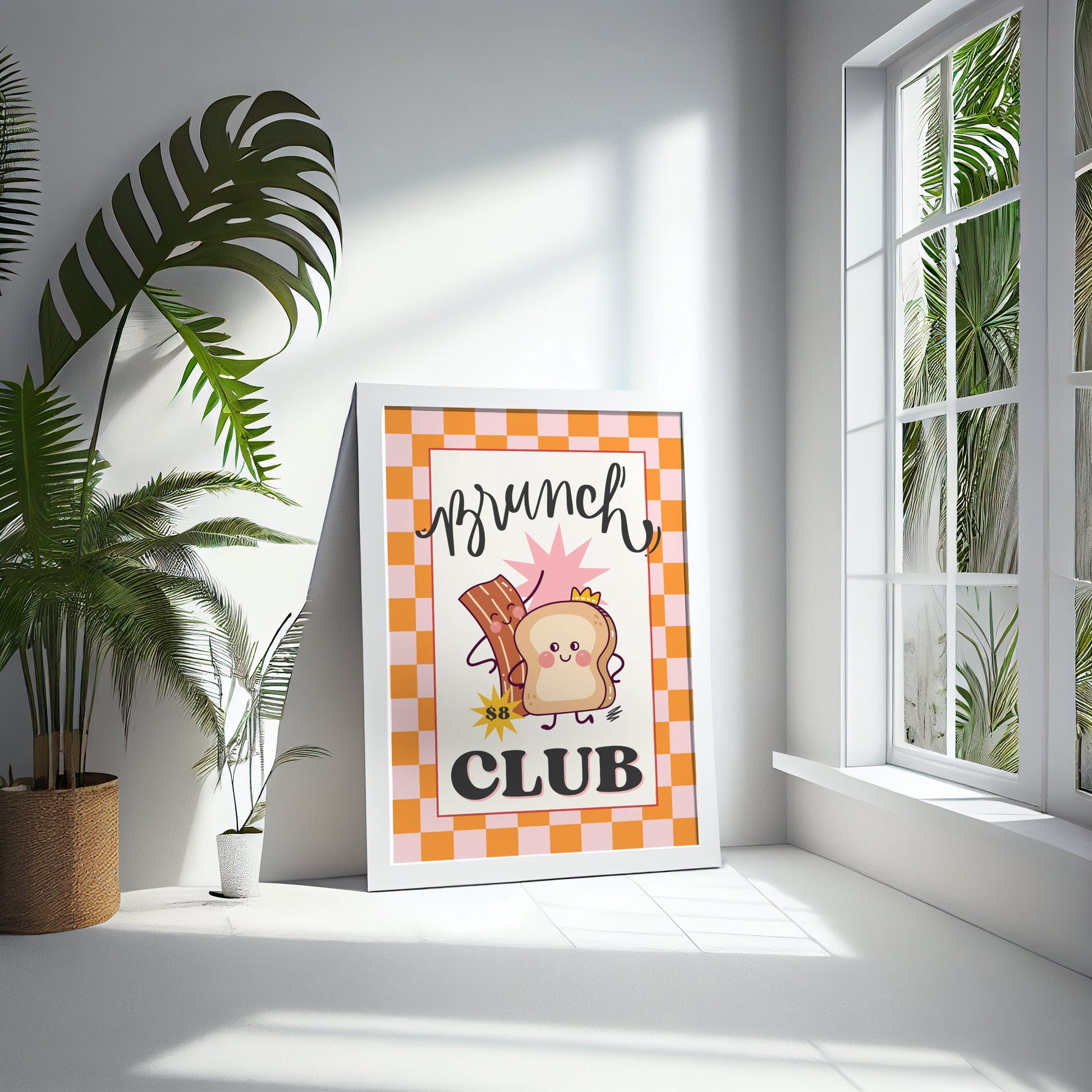 Brunch Club Print - BYHONEYSTUDIOS