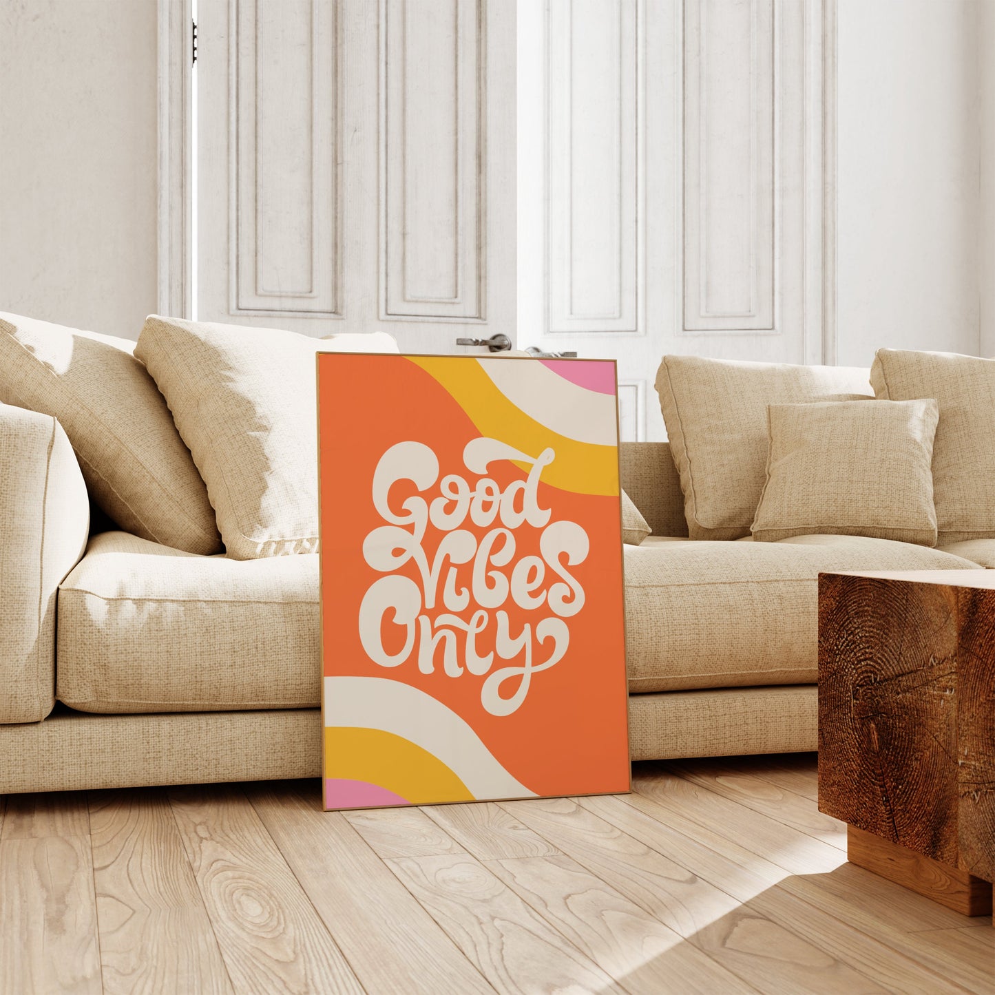 Good Vibes Only Print - BYHONEYSTUDIOS