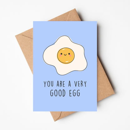 A6 Good Egg Card - BYHONEYSTUDIOS