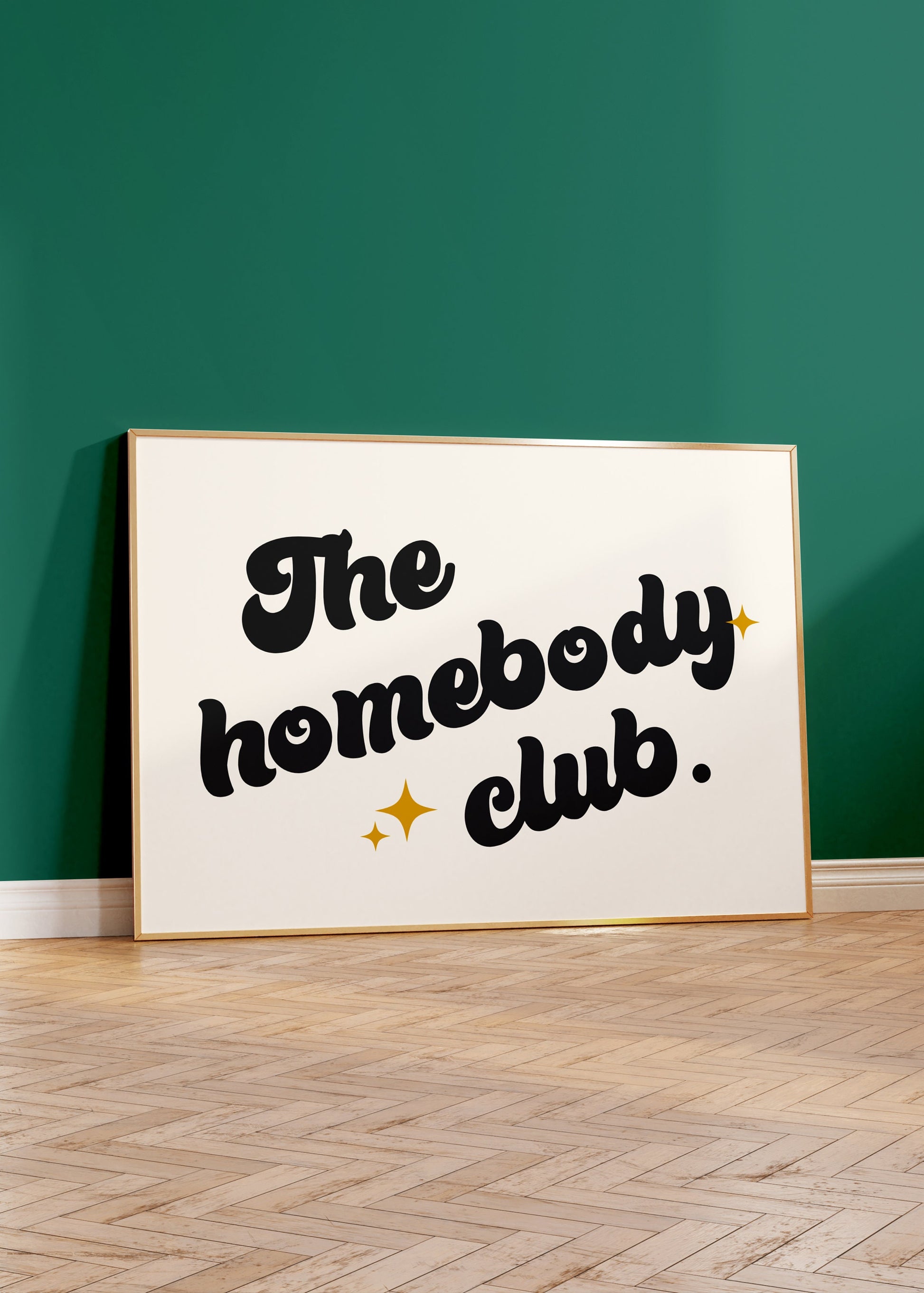 The Homebody Club Print - BYHONEYSTUDIOS