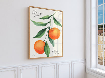 Orange Jam Print - BYHONEYSTUDIOS